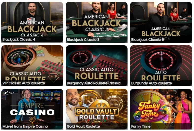 Live Dealer Mr.Play Slots